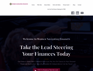 womennavigatingfinances.com screenshot