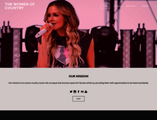 womenofcountrymusic.com screenshot