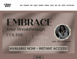 womenoffaith.com screenshot