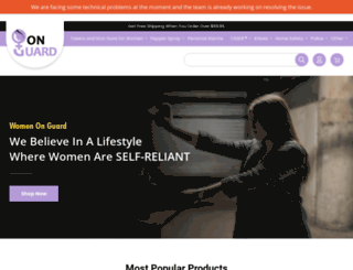 womenonguard.com screenshot