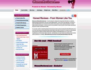 womenreviewed.com screenshot