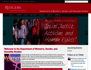 womens-studies.rutgers.edu screenshot