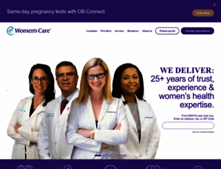 womenscarefl.com screenshot