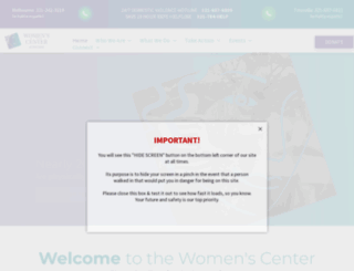 womenscenter.net screenshot