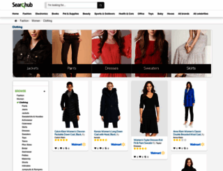 womensclothing.searchub.com screenshot