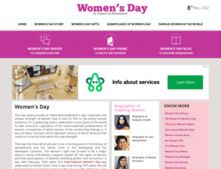 womensdaycelebration.com screenshot