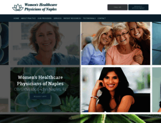 womenshealthcarephysicians.com screenshot