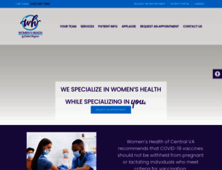 womenshealthofcentralvirginia.com screenshot