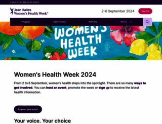 womenshealthweek.com.au screenshot