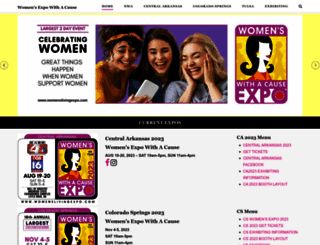 womenslivingexpo.com screenshot