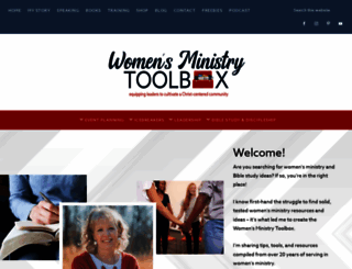 womensministrytoolbox.com screenshot
