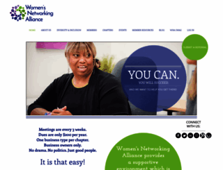 womensnetworkingalliance.com screenshot