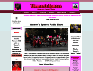 womensspaces.com screenshot