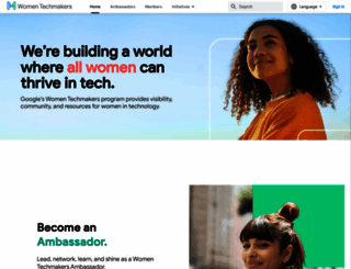 womentechmakers.com screenshot