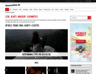 womenweb.de screenshot
