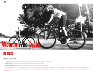 womenwhocycle.com screenshot