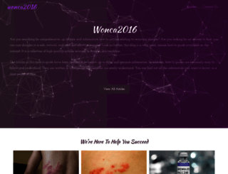 wonca2016.com screenshot