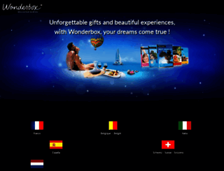 wonderbox.com screenshot