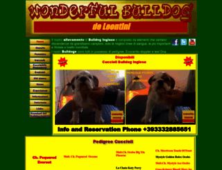 wonderfulbulldog.com screenshot
