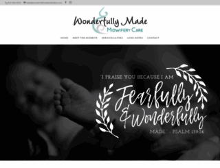 wonderfullymademidwifery.com screenshot