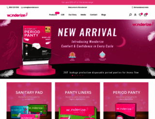 wonderize.in screenshot