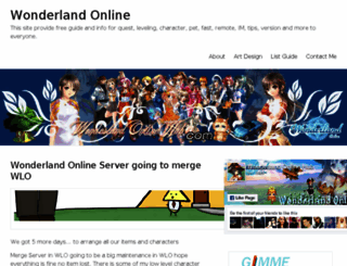 wonderlandonlinehub.com screenshot