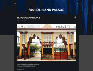 wonderlandpalace.com screenshot