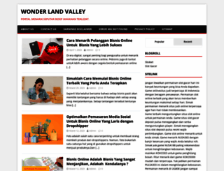 wonderlandvalleyresort.com screenshot