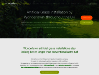 wonderlawn.com screenshot