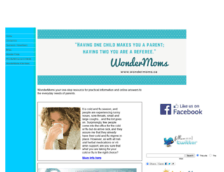 wondermoms.ca screenshot