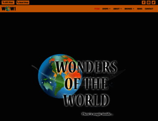 wondersoftheworldinc.com screenshot