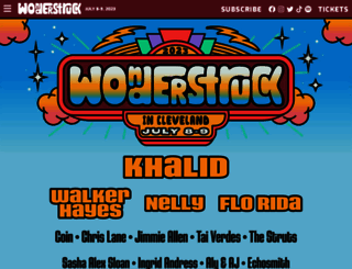 wonderstruckfest.com screenshot