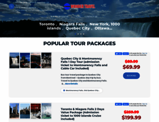 wondertravels.ca screenshot