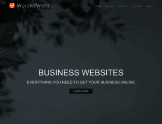 wonderwebs.com screenshot
