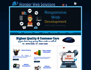 wonderwebsolutions.com screenshot