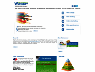 wonesty.com screenshot