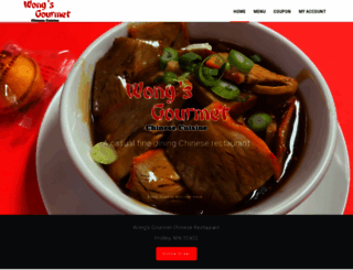 wongsgourmet.com screenshot