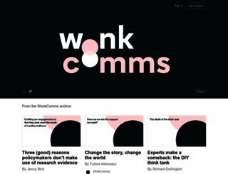 wonkcomms.net screenshot