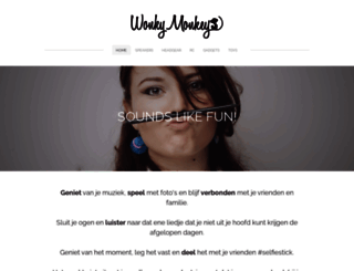 wonkymonkey.nl screenshot