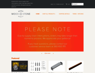 wood-stone-corporation.myshopify.com screenshot