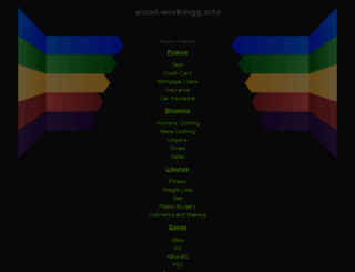 wood-workingg.info screenshot