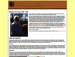 woodandbrass.co.uk screenshot