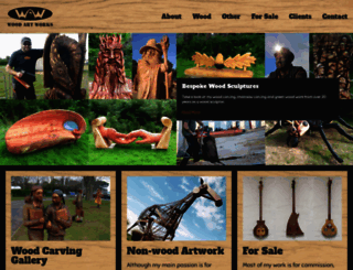 woodartworks.co.uk screenshot