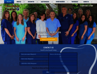 woodbinedentalnj.com screenshot