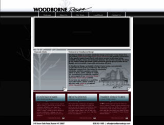 woodbornedesign.com screenshot