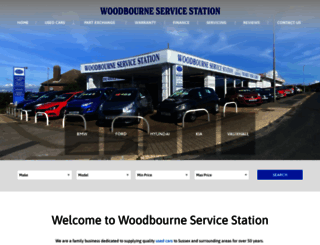 woodbourneservicestation.co.uk screenshot