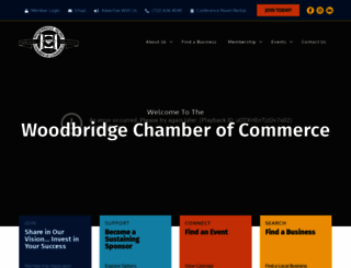 woodbridgechamber.com screenshot