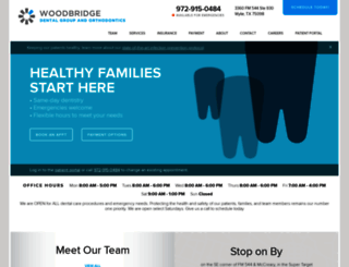 woodbridgedentalgroup.com screenshot
