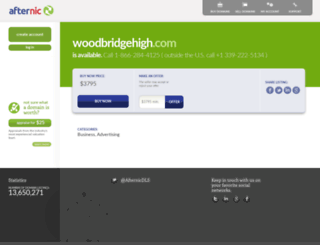 woodbridgehigh.com screenshot
