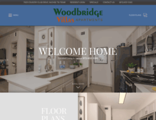woodbridgevillas.net screenshot